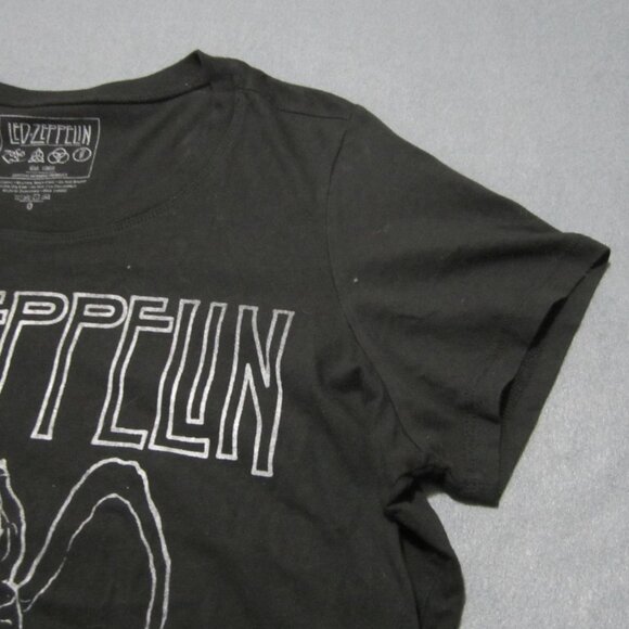 Led-Zeppelin United States of America 1977 T-Shirt Men's L Black Short Sleeve - Picture 4 of 10